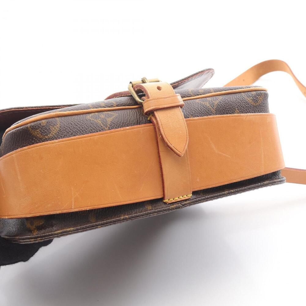 LOUIS VUITTON Authentic Brown Monogram Leather Shoulder Bag - Picture 7 of 13